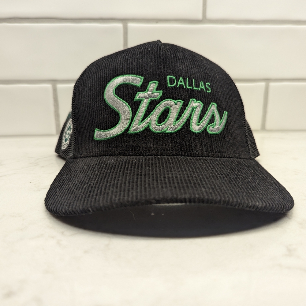 Mitchell & Ness Black Dallas Stars Hat